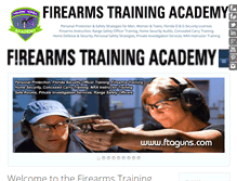 Tablet Screenshot of ftaguns.com